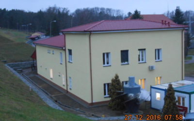 Modernizacja budynku olejarni przy EW Dychów