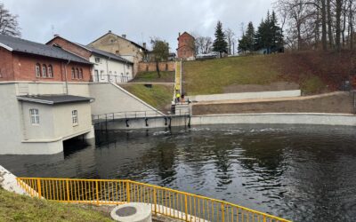 Remont umocnień brzegowych Elektrowni Wodnej Kamienna